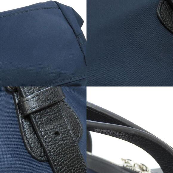 BURBERRY Blue Tote Bag - Picture 9 of 11